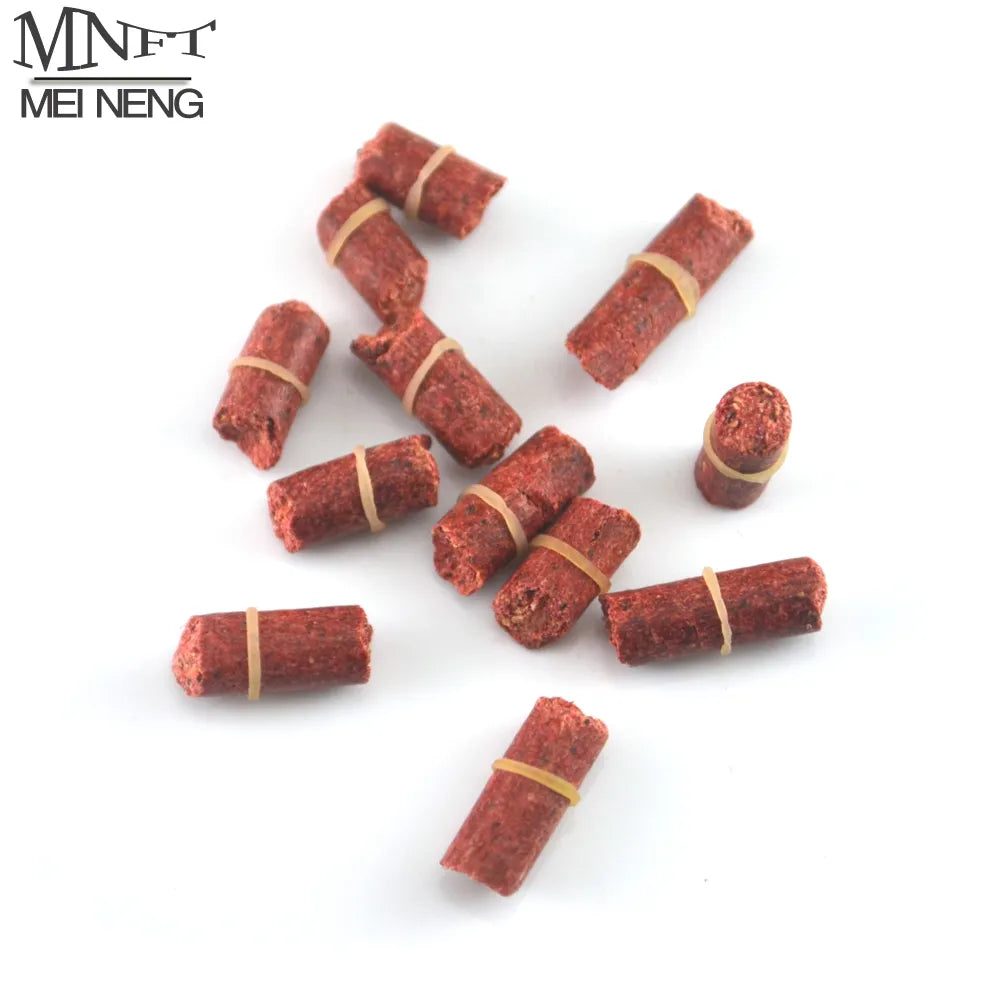 MNFT Red Carp Smell Lure Carp, Crucian ,Grass Carp Fishing Baits Insect Formula Particle With S,L Sizes Available