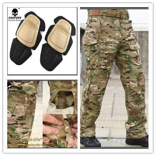 Emerson Tactical bdu G3 Combat Pants Emerson BDU Military Army Pants with Pads Multicam