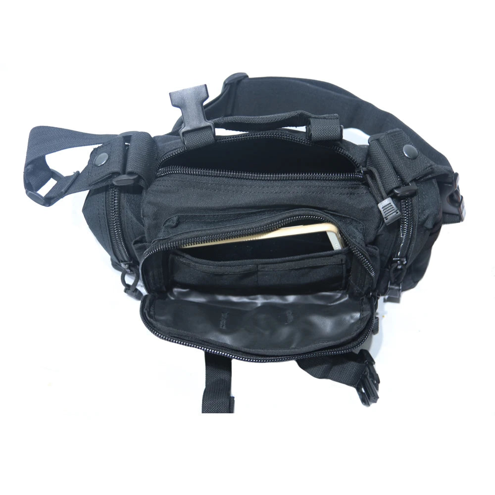 TAK YIYING  Tactical MOLLE Hunting Waist Bag Pack Utility Bag Heavy Duty with Shoulder Strap