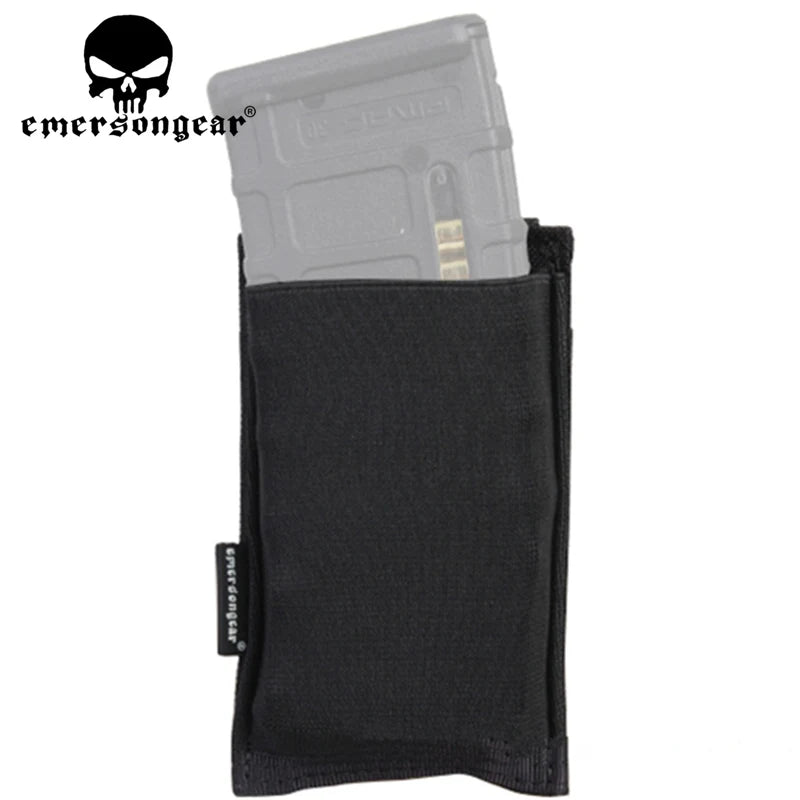 Emerson Tactical Fast Draw MOLLE / PALS EmersonGear High Speed Single Open Top 5.56 Rifle Magazine Mag Pouch Holst Hunting  Bag