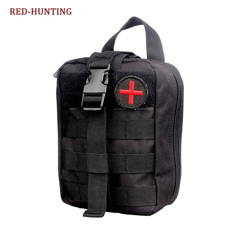 Airsoft First Aid Bag Only Molle Medical EMT Pouch Outdoor Tactical Emergency Utility Pack Outdoor Tourniquet Stap Equipment