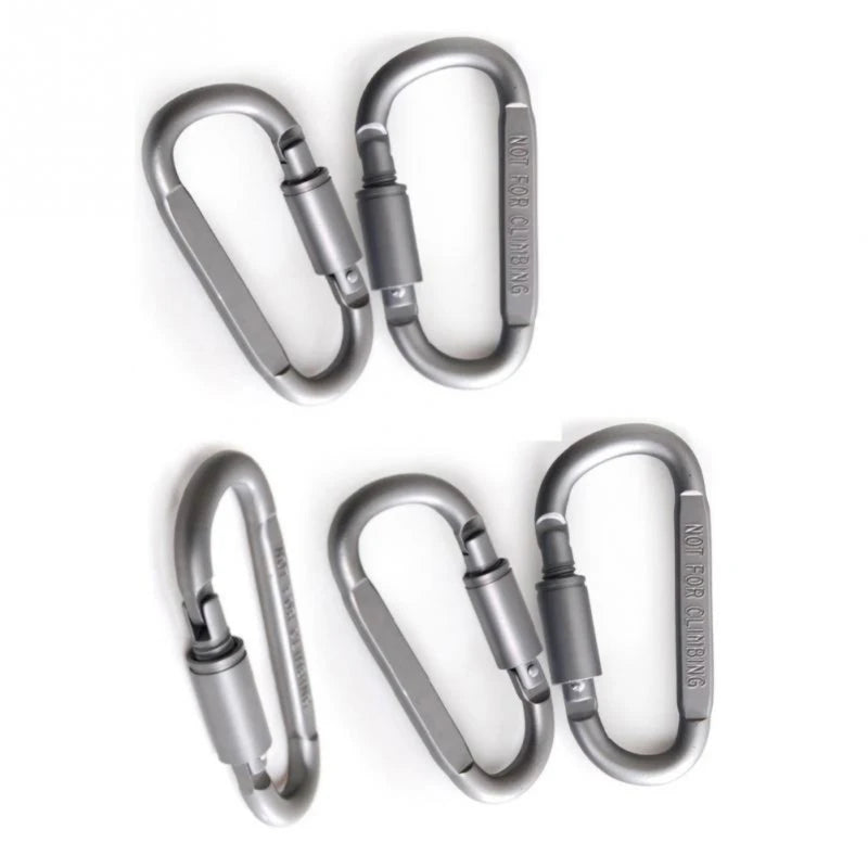 Wild West Aluminum Alloy Carabiner for Climbing and Camping - 1 Piece