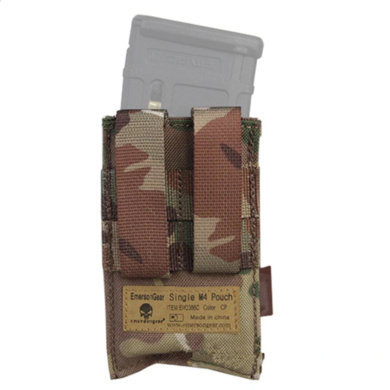 Emerson Tactical Fast Draw MOLLE / PALS EmersonGear High Speed Single Open Top 5.56 Rifle Magazine Mag Pouch Holst Hunting  Bag