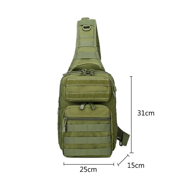 Tactical Chest Backpack Military Bag Hunting Fishing Bags Camping Hiking Army Hiking Backpacks Mochila Molle Shoulder Pack XA65A
