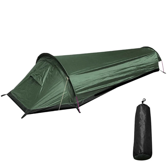 Outdoor Camping Backpacking Warm Waterproof Tent Outdoor Hiking Sleeping Bags Tent Lightweight Single Person Climbing Tent