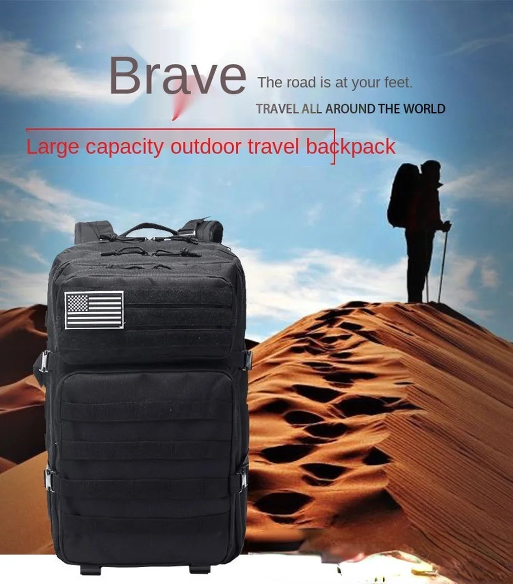 Tactical Backpack 3 Day Assault Pack Molle Bag Outdoor Bags Backpack for Hiking Camping Trekking Hunting Bags Backpacks