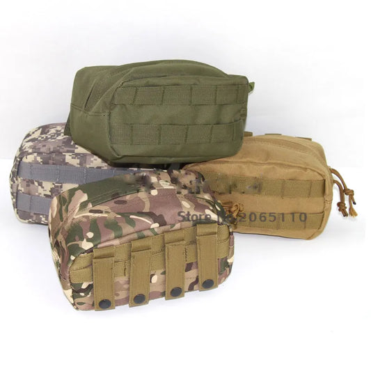 Tactical Molle Waist Bag Outdoor Utility Tools Bag Phone Pouch Belt Vest Carry EDC Tool Phone Holder Case Hunting Military Bag