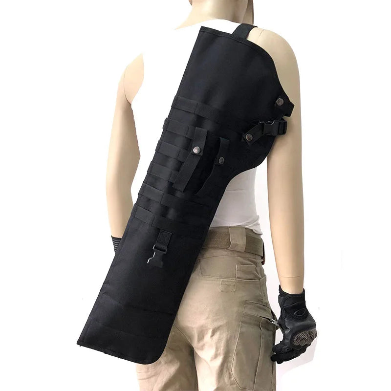 Tactical Backpack Rifle Shotgun Bag Airsoft Holster Gun Carry Paintball Shooting Pouch Molle Bag Hunting Accessories