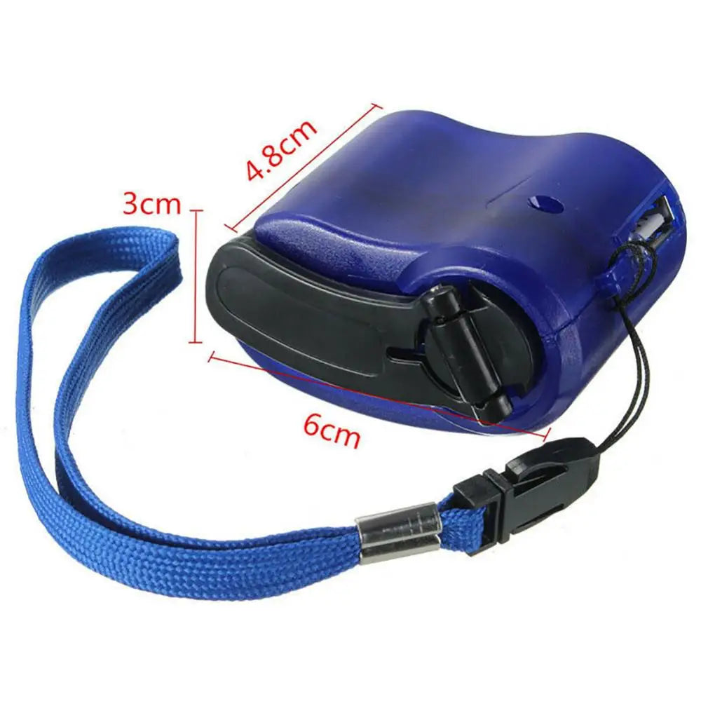 USB Hand Crank Phone Charger Manual Outdoor Hiking Camping Emergency Generator camping Outdoor Tools dropshipping