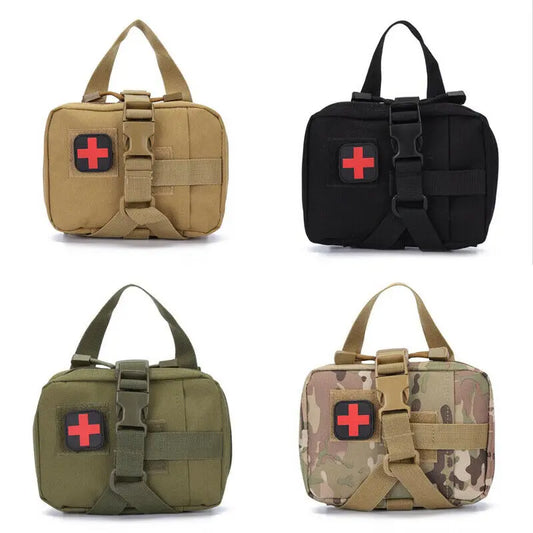 Tactical First Aid Kit Survival Molle Rip-Away EMT Pouch Bag IFAK Medical