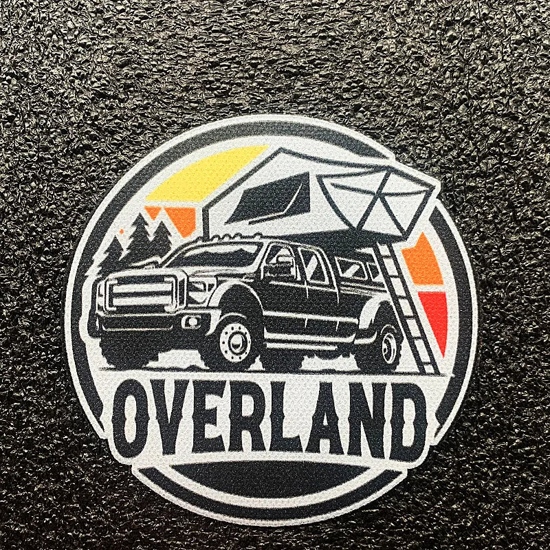 Off-Road Vehicle Series MOUNTAINS ADVENTURE OVERLAND EXPLORE THE WORLD OFF ROAD Badge For Clothing Bag DIY Decoration 18 Style