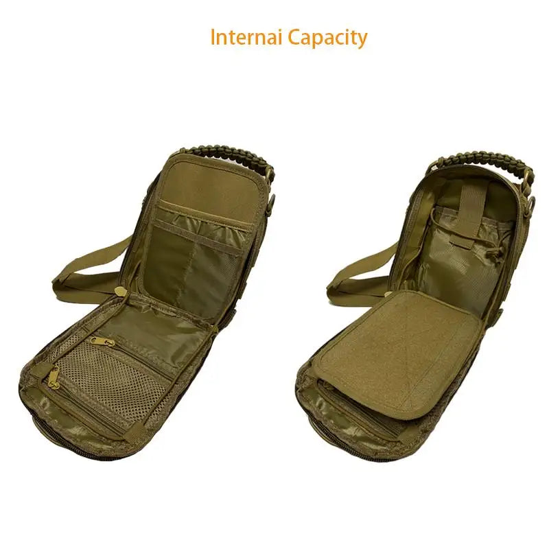 Tactical Gun Bag Shoulder Bag Concealed Gun Carry Storage Bag Pistol Holster Crossbody Chest Bag Outdoor Hiking Hunting Bag