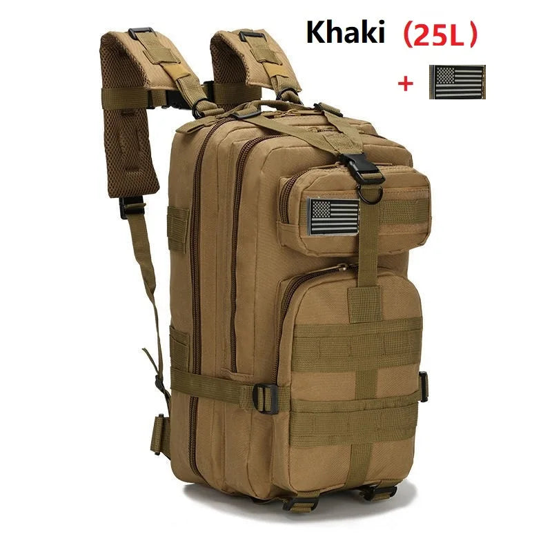 Tactical Backpack 3 Day Assault Pack Molle Bag Outdoor Bags Backpack for Hiking Camping Trekking Hunting Bags Backpacks