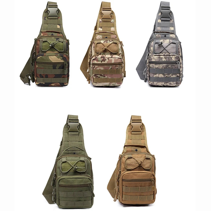 Hiking Trekking Tactical Backpack Sports Climbing Shoulder Bags Camping Hunting Daypack Fishing Outdoor Military Shoulder Bag