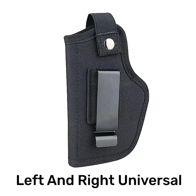 Tactical Universal Gun Holster for Glock 17 19 Beretta M9 1911 P226 Left Right Hand Waist Concealed Carry Pistol 9mm Mag Pouch