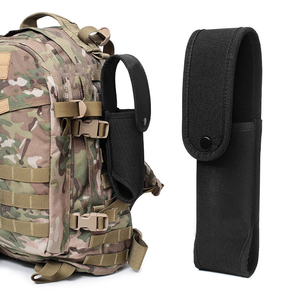 Tactical Molle Flashlight Holster EDC Pouch with Belt Clip Outdoor Multitool Pouch Torch Pouch Cover Case EDC Tool Holder Pouch