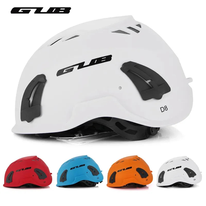 GUB Climbing Helmet Professional Mountaineer Rock MTB Helmet Safety Protect Outdoor Camping & Hiking Riding Helmet Survival Kit