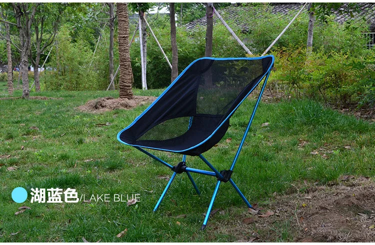 Outdoor Folding Chair Portable Picnic Camping Fishing Chair