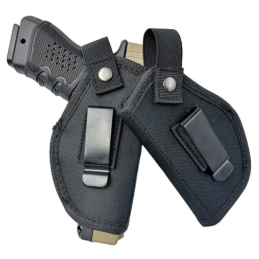 Tactical Universal Gun Holster for Glock 17 19 Beretta M9 1911 P226 Left Right Hand Waist Concealed Carry Pistol 9mm Mag Pouch