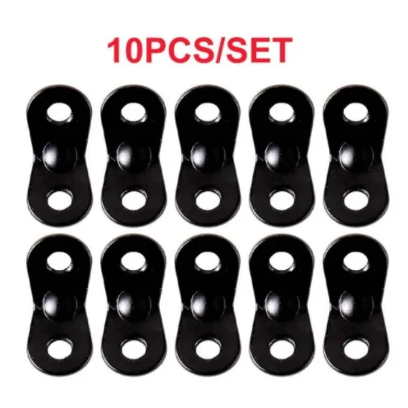 10Pcs Aluminum Cord Tent Wind Rope Buckles Outdoor Camping Accessories Guyline Adjusters Paracord Tensioner Camping Equipment