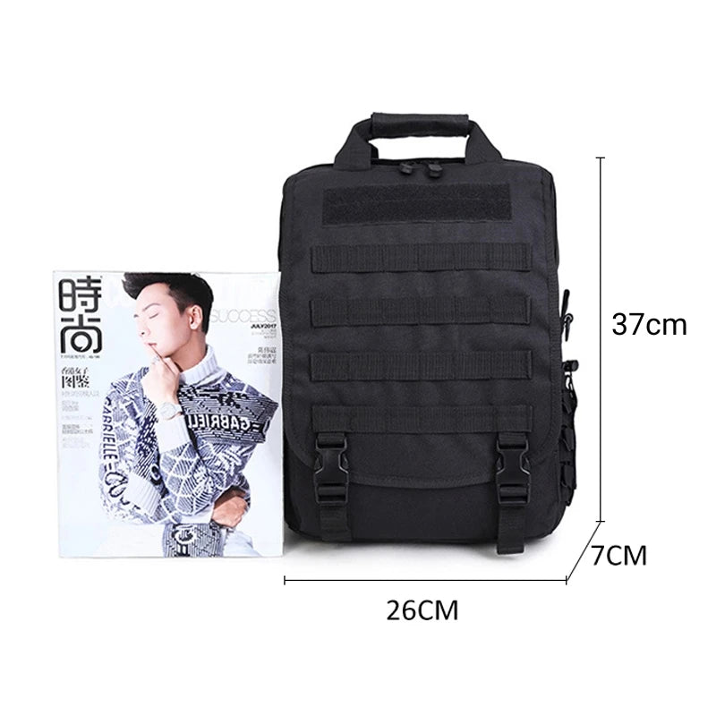 Military Tactical Backpack Hunting Assault Camouflage Bag Nylon Sport Bag for Camping Hunting Hiking Trekking Laptop Bag XA748WA