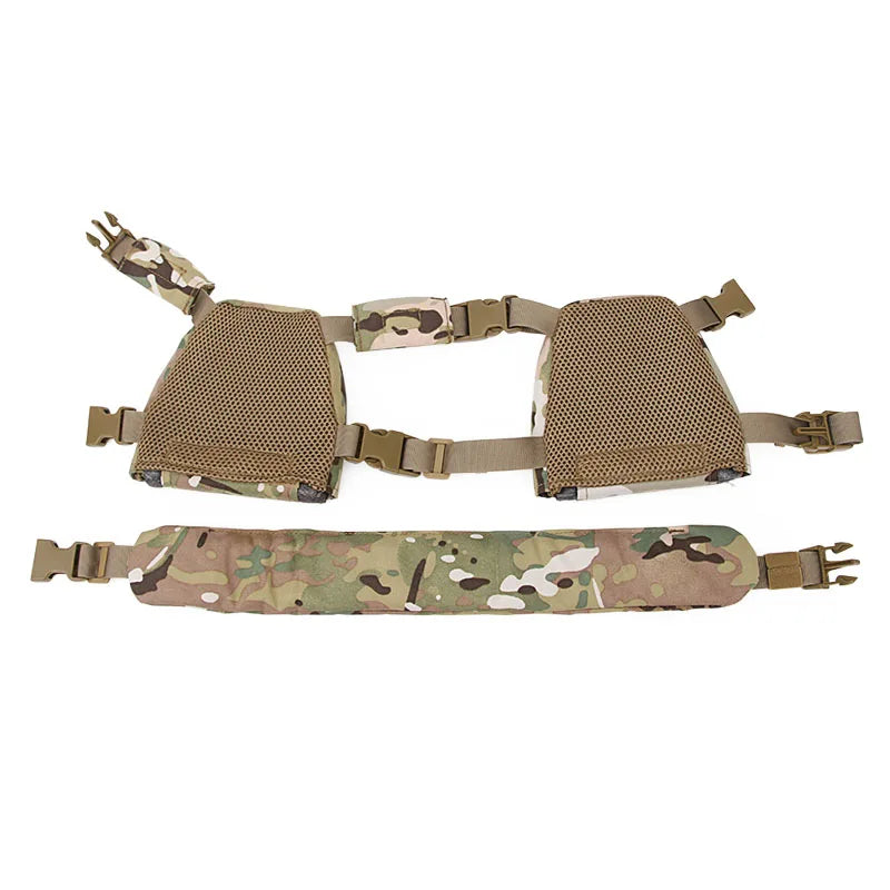 Tactical Kids Vest Military Airsoft Hunting Vest for Children Camouflage Combat Gear Vests Molle Plate Carrier