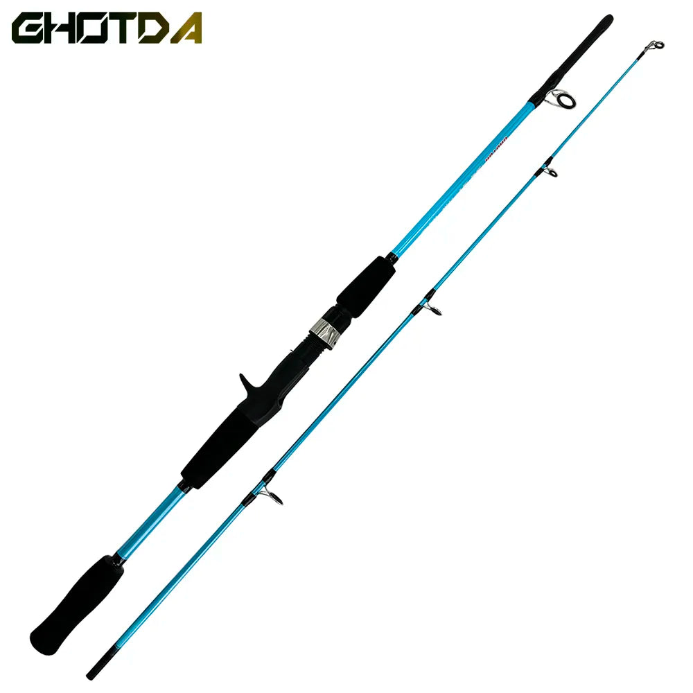 Spinning Casting Hand Lure Fishing Rod Pesca Carbon Pole Canne Carp Fly Gear Reel Seat Feeder Ultralight Travel Surf 1.8M/1.5M
