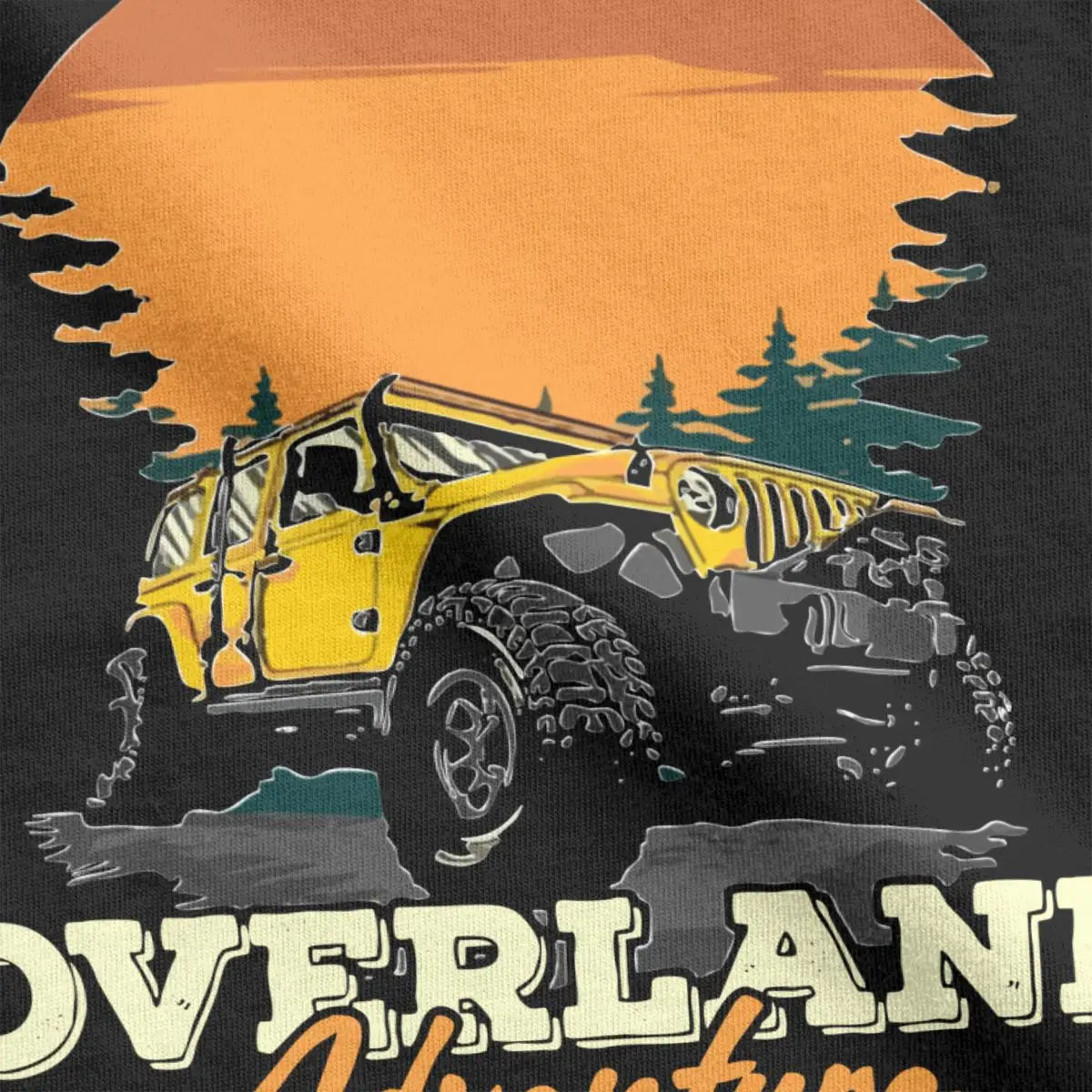 Camel Trophy Overland Adventure Camping Nature T-Shirt for Men Women Novelty Pure Cotton Tees T Shirts Printing Clothes