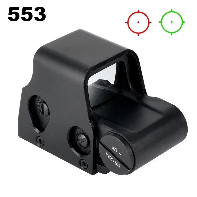 Tactical 3X Amplify 558 Red Dot Sight Optical Airsoft Scope Reflection Hologram Dot Sight 552 551 Hunting Collimator Riflescope