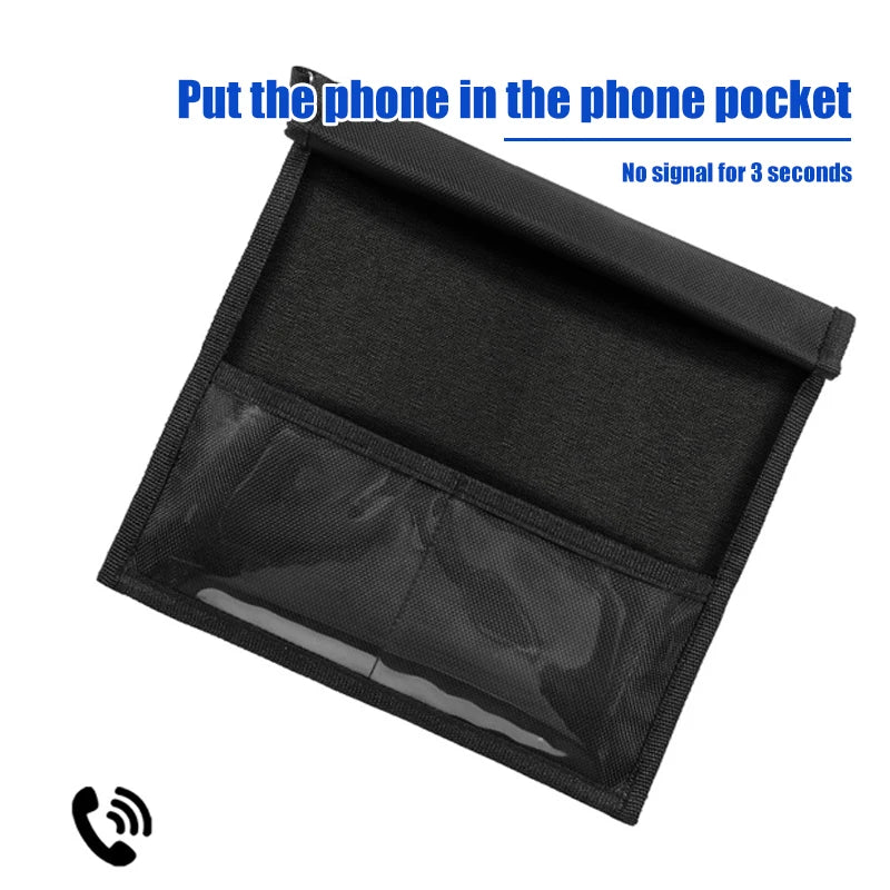 RFID-Safe Notebook and Phone Faraday Pouch: Anti-Theft, Anti-Tracking, and Radiation Shielding