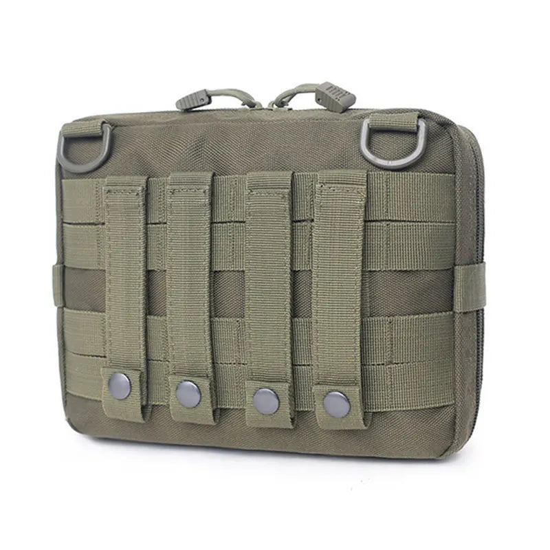 Camping Survival Pouch Military Molle Utility Tactical Medical Kit EDC Pack Hiking Hunting Emergency First Aid Waist Belt Bag