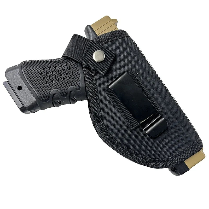 Universal Glock 17 19 Sig Sauer P226 Beretta Colt Tactical Nylon Holster Concealed Carry Holster Belt Clip  Gun Holster