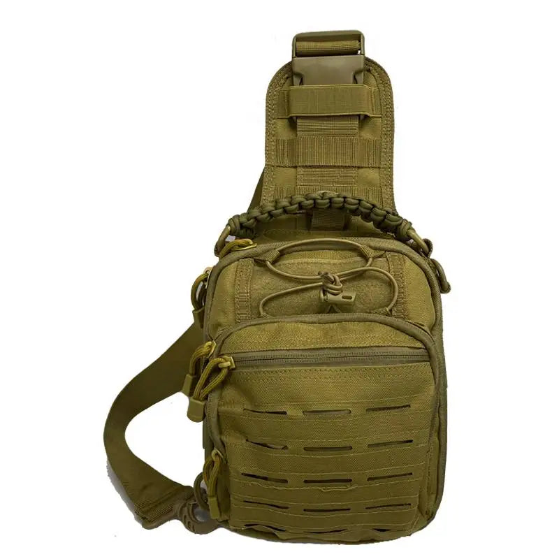 Tactical Gun Bag Shoulder Bag Concealed Gun Carry Storage Bag Pistol Holster Crossbody Chest Bag Outdoor Hiking Hunting Bag