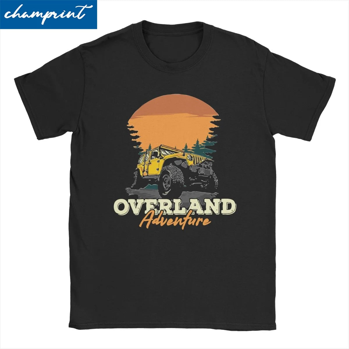 Camel Trophy Overland Adventure Camping Nature T-Shirt for Men Women Novelty Pure Cotton Tees T Shirts Printing Clothes