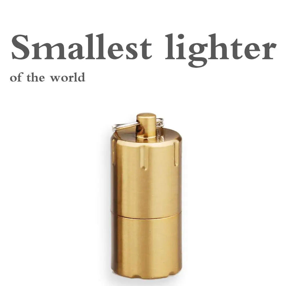 Mini Thumb Lighter and Knife Set,Field Emergency Survival Tool Sophisticated and Practical