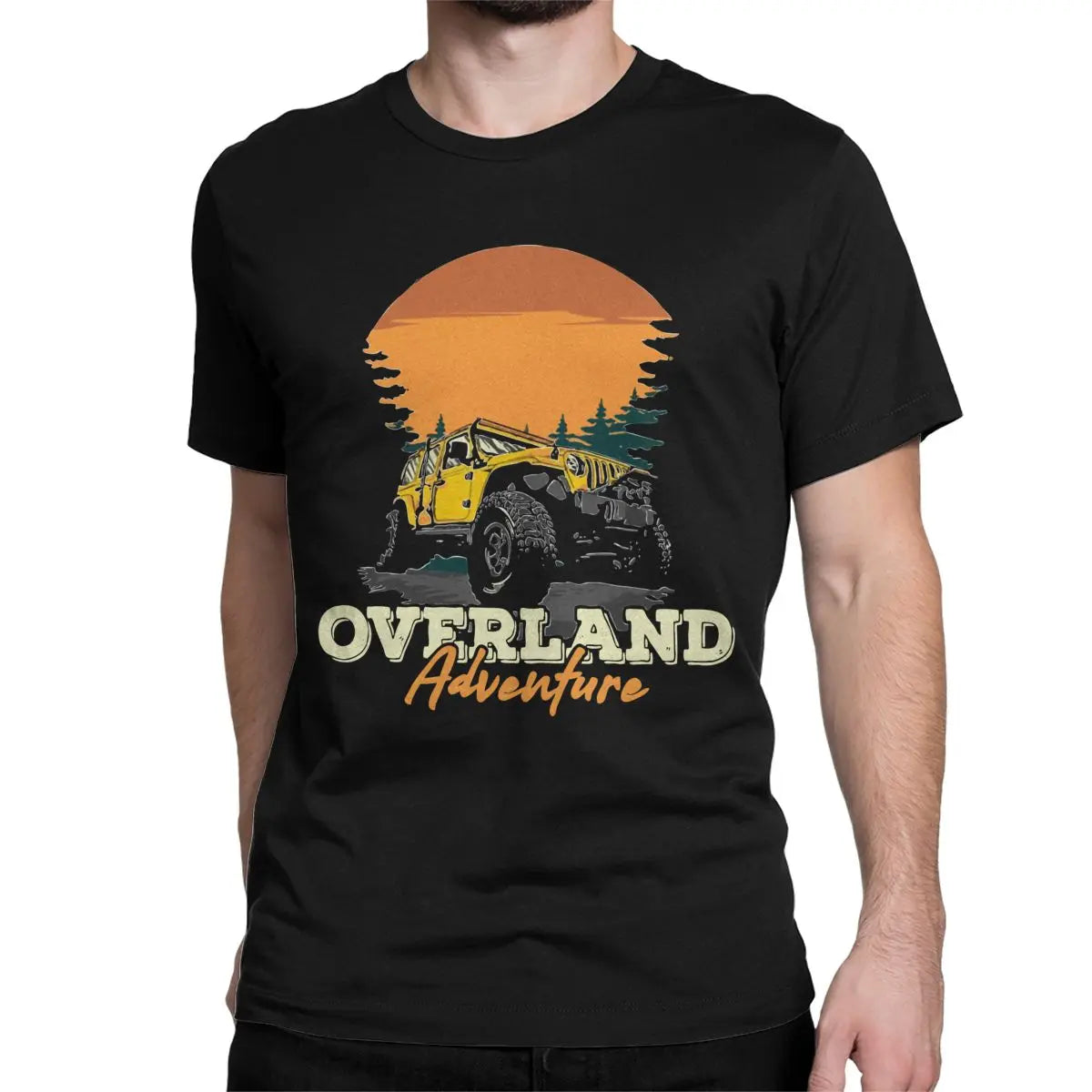 Camel Trophy Overland Adventure Camping Nature T-Shirt for Men Women Novelty Pure Cotton Tees T Shirts Printing Clothes