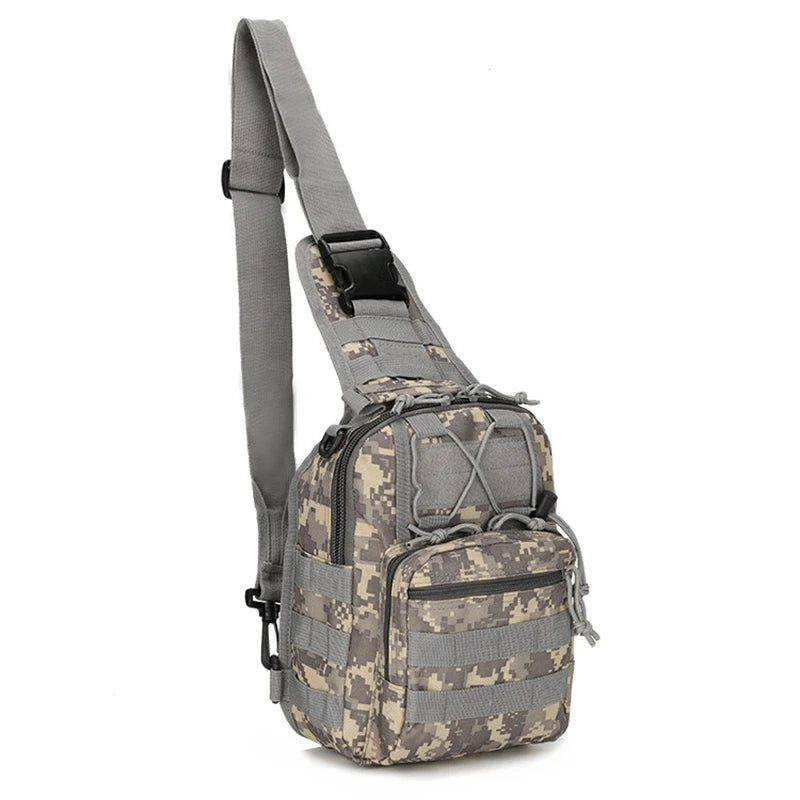 Tactical Shoulder Bag 800D Waterproof Oxford Small Chest Bag Outdoor Sports Sling Backpack Hunting Hiking Camping outdoor bags