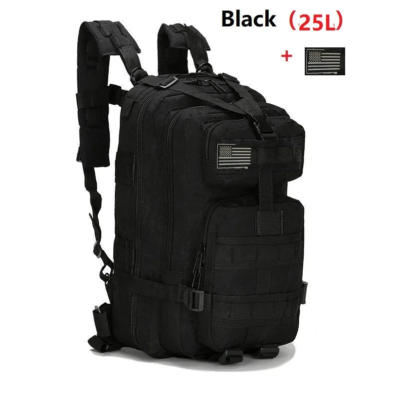 Tactical Backpack 3 Day Assault Pack Molle Bag Outdoor Bags Backpack for Hiking Camping Trekking Hunting Bags Backpacks