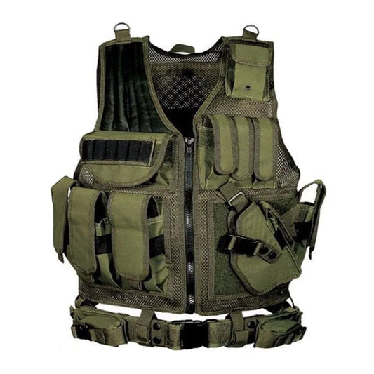 Military Equipment Tactical Vest Police Training Combat Armor Gear Army Paintball Hunting Airsoft Vest Molle Protective Vests