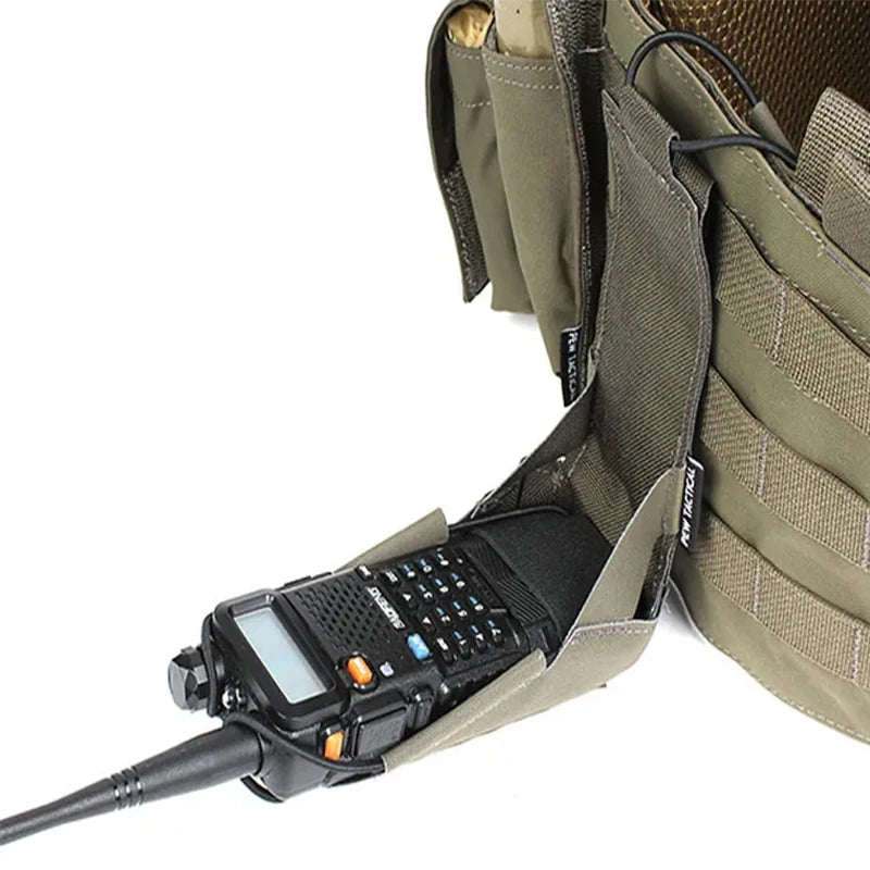 PEW TACTICAL Gridlok BAOFENG/POFUNG Radio Pouch UV5R UV82 Airsoft Tactical Radio Pouch Camping Hunting Molle Pouch