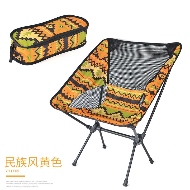 Outdoor Folding Chair Portable Picnic Camping Fishing Chair