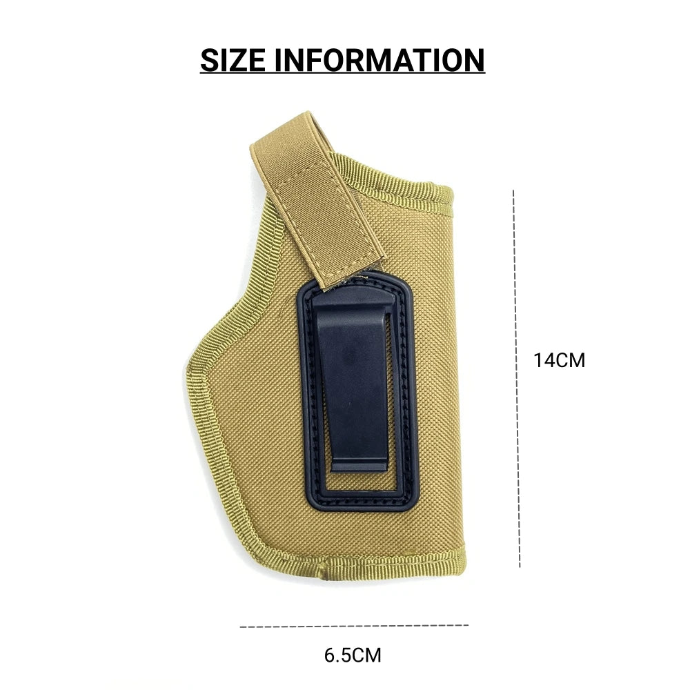 Glock 17 19 Sig Sauer P226 Beretta 92 Colt 1911 Tactical Nylon Holster Concealed Carry Holster Belt Clip  Gun Holster