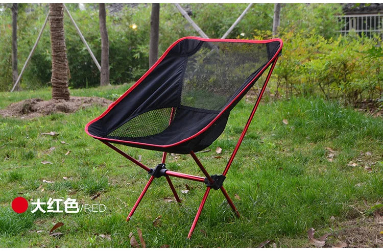 Outdoor Folding Chair Portable Picnic Camping Fishing Chair