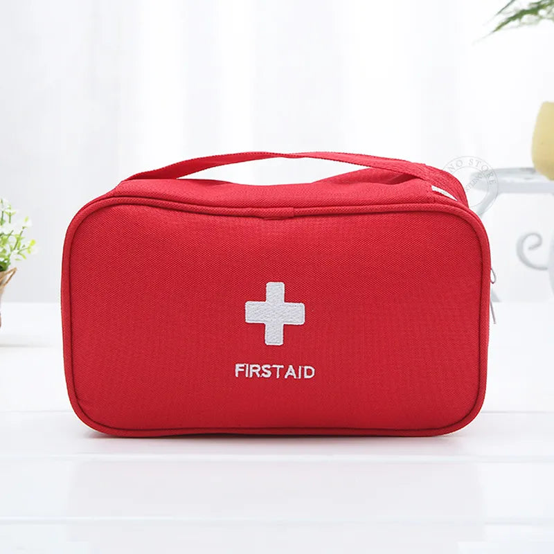 Large Capacity Emergency Medical Bag First Aid Storage Box Makeup Handbag For Outdoor Survival Travel Sport Camping Hiking