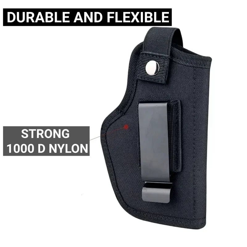 Universal Glock 17 19 Sig Sauer P226 Beretta Colt Tactical Nylon Holster Concealed Carry Holster Belt Clip  Gun Holster