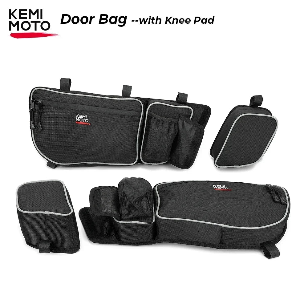 UTV Side Storage Door Bag Knee Pad Overhead Bag for Can-am Maverick X3 Max R RR 4x4 XMR XDS XRC XRS DS RS Turbo DPS 900