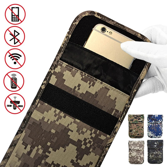 Cell Phone Faraday Pouch: Signal Blocking, Anti-Tracking & Anti-Hacking Bag for Phones and Car Keys