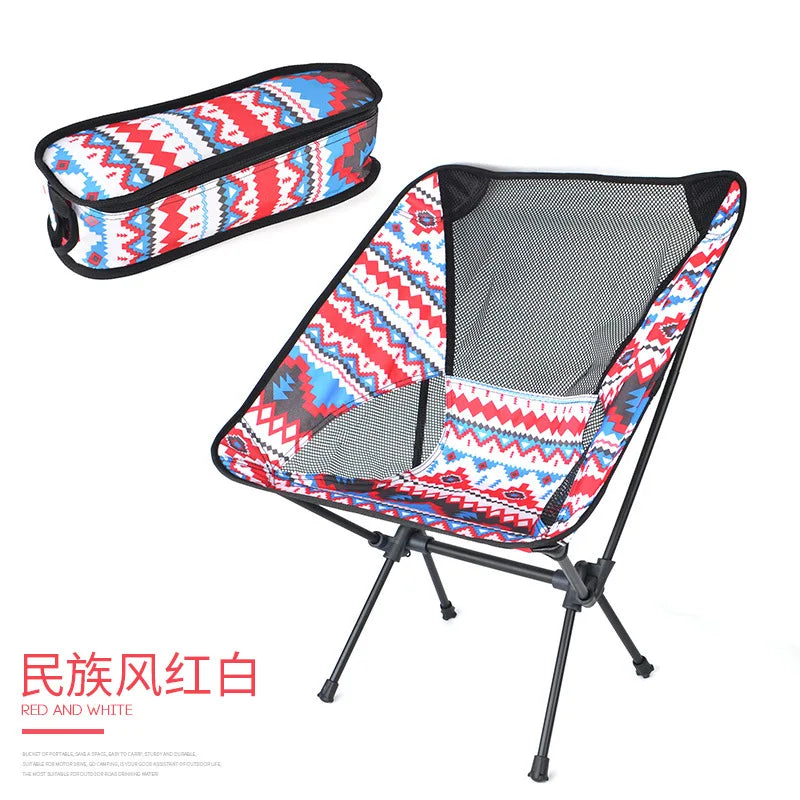 Outdoor Folding Chair Portable Picnic Camping Fishing Chair