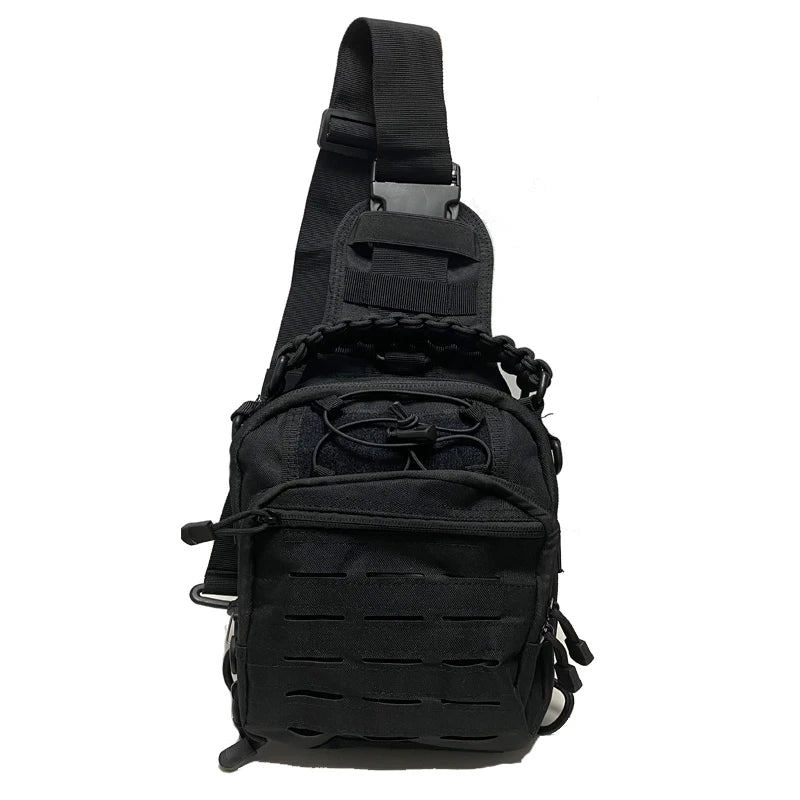 Tactical Gun Bag Shoulder Bag Concealed Gun Carry Storage Bag Pistol Holster Crossbody Chest Bag Outdoor Hiking Hunting Bag