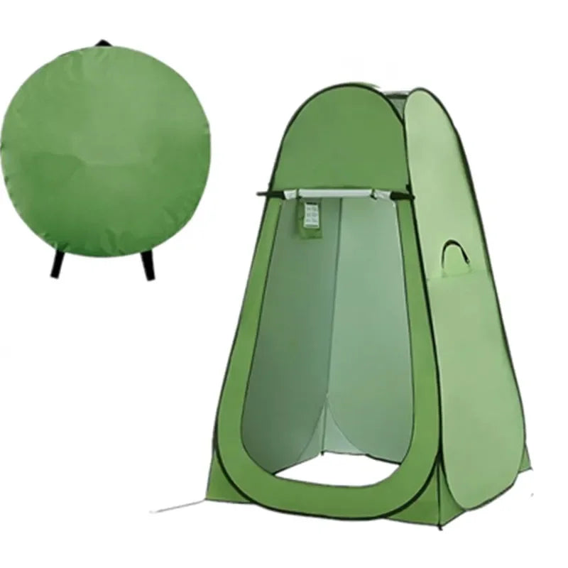 Portable Outdoor Camping Tent Shower pop up Tent Bath Fitting Room Tent Shelter for Beach Private Toilet Shower BathroomTents